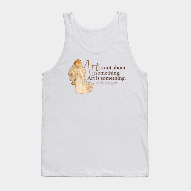 Sarah Berhardt Art Tank Top by shippingdragons